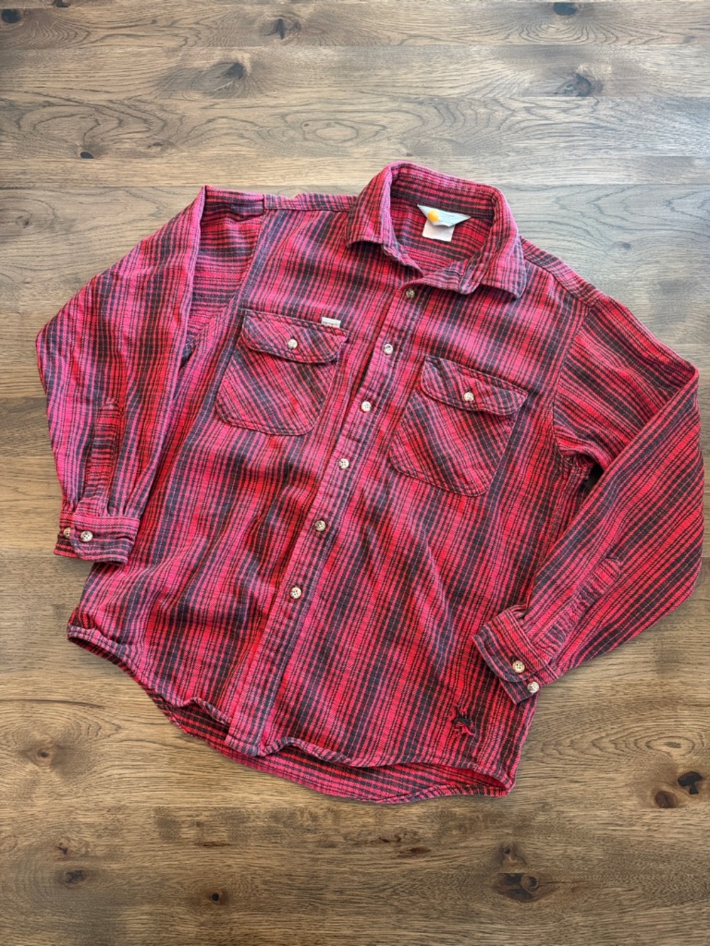 Carhartt Red & black flannel